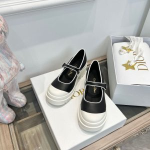 AAAA Replica Dior Fashion Shell Toe Platform Shoes