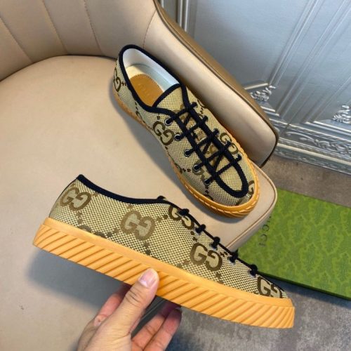 AAAA Replica Gucci Casual Men Platform Casual Shoes