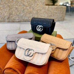 AAAA Replica | Gucci Women Marmont Mini Love One-Shoulder Messenger Bag