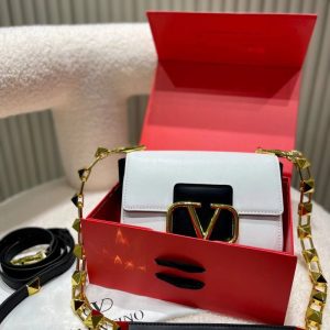 AAAA Replica Valentino Studded Strap Shoulder Bag
