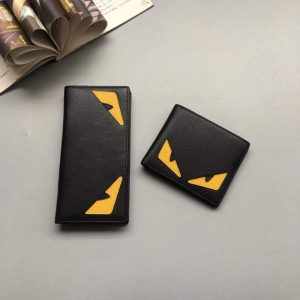 Love Kiss Fish Wallet Men'S Long Section Short Section Leather Youth Men'S Wallet Short Section Student Fashion Korean Ultra-Thin Section