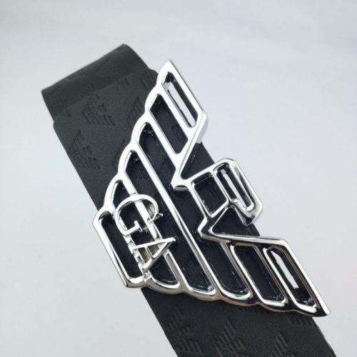 Replica Designer Armani Smooth Buckle Belt