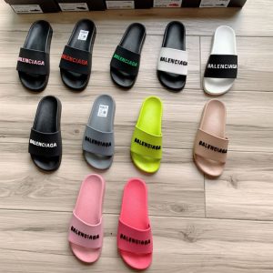 Replica Designer Balenciaga Fashion B Home Letters One-Word Slippers
