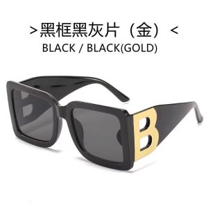 Replica Designer Balenciaga Fashion Oversized Sunglasses