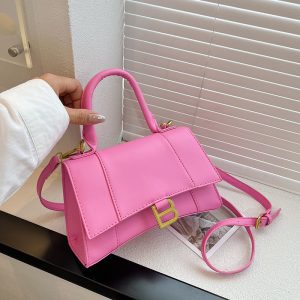 Replica Designer Balenciaga Hourglass Shape PU Bag