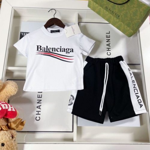 Replica Designer Balenciaga Kids Leisure Two-Piece Set