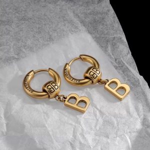 Replica Designer Balenciaga Letter Earrings