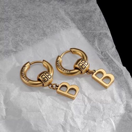 Replica Designer Balenciaga Letter Earrings