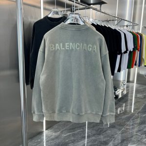 Replica Designer Balenciaga Long-Sleeved Sweatshirt