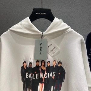 Replica Designer Balenciaga Men Women Long-Sleeved Hoodies