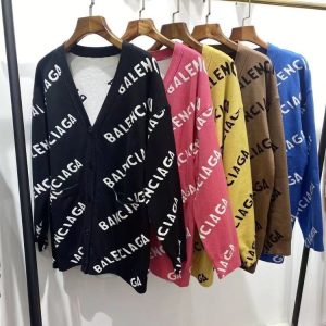 Replica Designer Balenciaga Retro Sweater Coat
