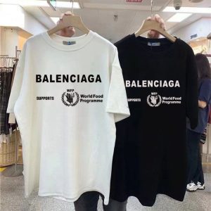 Replica Designer Balenciaga Short-Sleeved T-Shirt