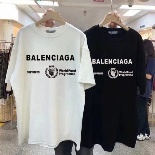 Replica Designer Balenciaga Short-Sleeved T-Shirt
