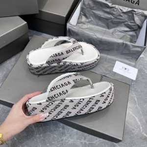 Replica Designer Balenciaga Trendy Platform Slippers