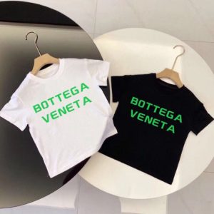 Replica Designer Bottega Veneta Kids Short-Sleeved T-Shirt