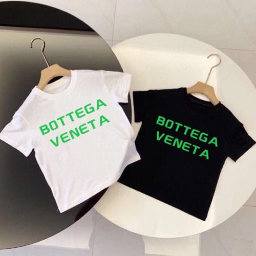 Replica Designer Bottega Veneta Kids Short-Sleeved T-Shirt
