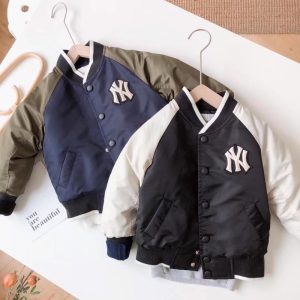 Replica Designer Boy'S Jacket Autumn Kids Casual Color Blocking Coat