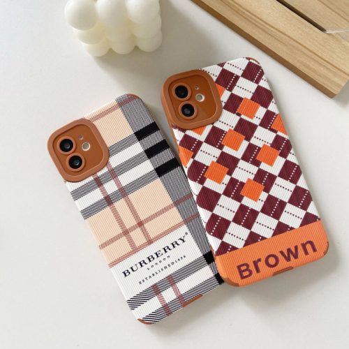Replica Designer Burberry Apple Mobile Phone Cover Case