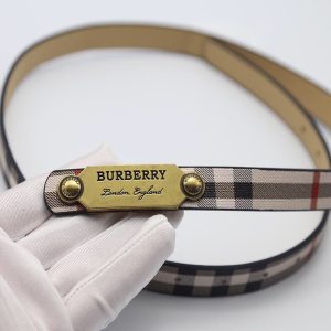 Replica Designer Burberry Plaid Belt