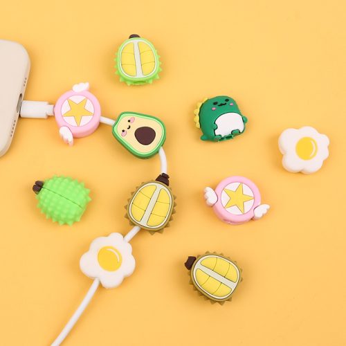 Replica Designer Cable Protection Cartoon Design Cable Anti-Break Artifact Mobile Phone Wire Winder