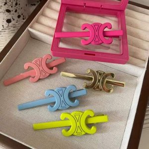 Replica Designer Celine Candy Color Hair Clip