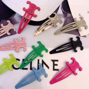 Replica Designer Celine Candy Color Hair Clip
