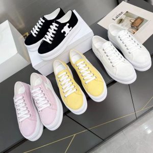 Replica Designer Celine Canvas Sneakers
