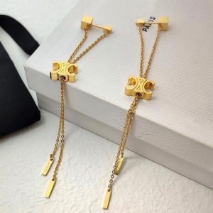 Replica Designer Celine Chain Tassel Necklace