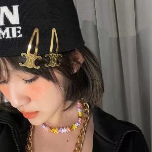 Replica Designer Celine Hair Clip Hair Accessories