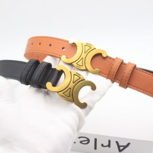 Replica Designer Celine Letter Buckle Belt