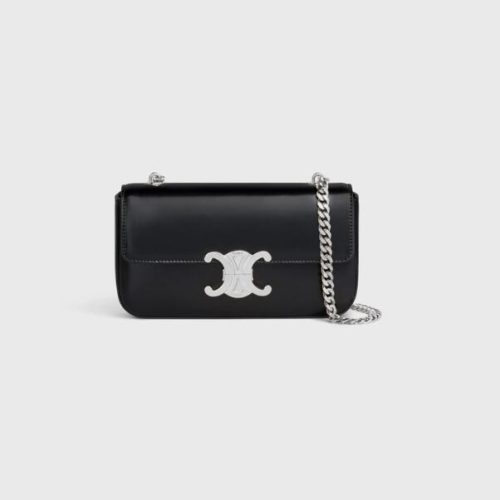 Replica Designer Celine SHOULDER BAG TRIOMPHE IN SHINY CALFSKIN