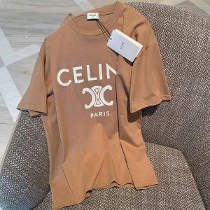 Replica Designer Celine Short-Sleeved T-Shirt