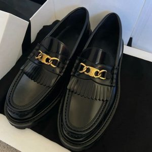 Replica Designer Celine Thick Bottom Casual Loafer