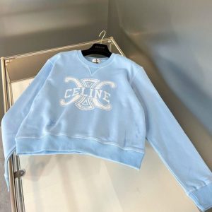 Replica Designer Celine Women Long-Sleeved Sweatshirt