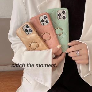 Replica Designer Chanel Apple 13Pro Mobile Phone Case
