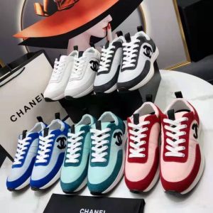 Replica Designer Chanel Casual Color Matching Sneakers