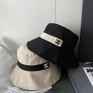 Replica Designer Chanel Casual Doubl C Letter Sunscreen Fisherman Hat