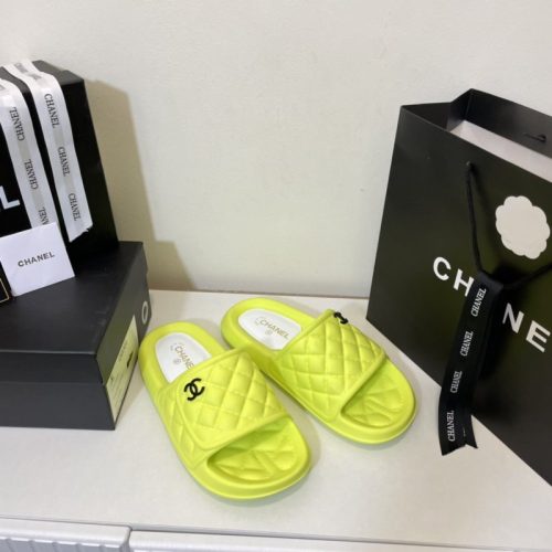 Replica Designer Chanel Casual Versatile Platform Slippers