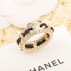 Replica Designer Chanel Double C Letter Ring