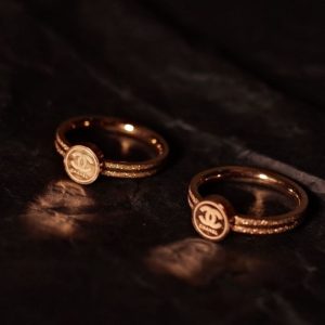 Replica Designer Chanel Double C Letter Ring