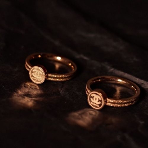 Replica Designer Chanel Double C Letter Ring
