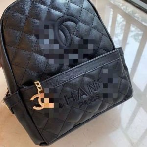 Replica Designer Chanel Double C letters Fashion Lingge Backpack
