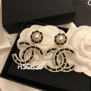 Replica Designer Chanel Fashion Alphabet Earrings