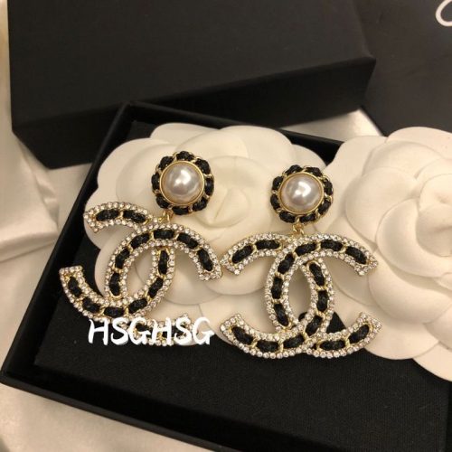 Replica Designer Chanel Fashion Alphabet Earrings