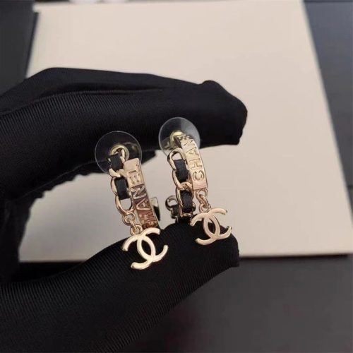 Replica Designer Chanel Fashion Alphabet Earrings