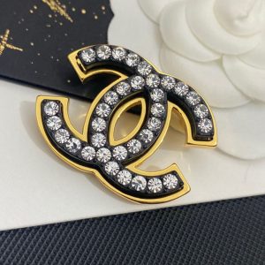 Replica Designer Chanel Fashion Coat Scarf Brooch