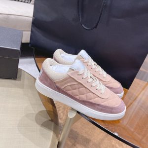 Replica Designer Chanel Fashion Colorblock Platform Shoes