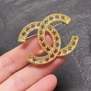 Replica Designer Chanel Fashion Cutout Brooch