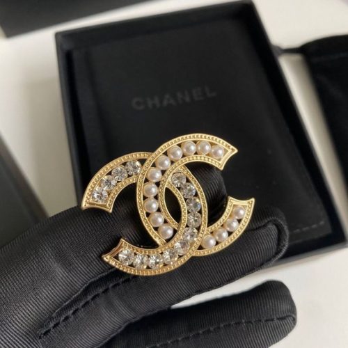 Replica Designer Chanel Fashion Faux Pearl Brooch