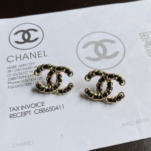 Replica Designer Chanel Fashion Metal Earrings